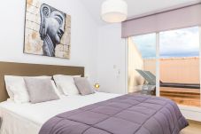 Apartamento en Javea / Xàbia - Golden Gardens Duplex Apartment Javea Arenal , 3 Terrazas, AC, Piscina, a solo 600m de la Playa!