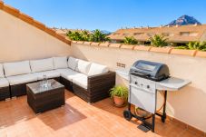 Apartamento en Javea / Xàbia - Golden Gardens Duplex Apartment Javea Arenal , 3 Terrazas, AC, Piscina, a solo 600m de la Playa!