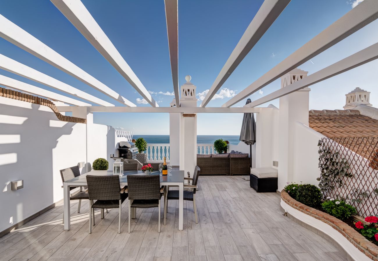 Appartement à Benalmádena - Balcon de Benalmadena - Unique Penthouse Terrace w/ Mediterranean View