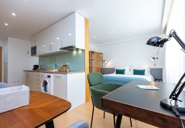 Studio à Porto - Feel Corporate Housing Marquês City View