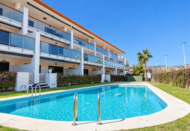Appartement à Javea / Xàbia - Altamar Plus Apartment Javea Arenal,  Élégant avec AC, Wifi, terrasse et piscine