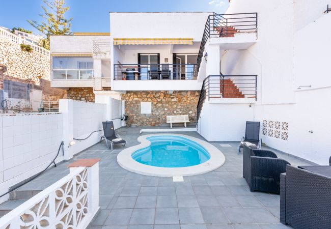 Appartement à Benalmádena - Casa Torremuelle I – Maison de vacances avec 2 chambres, piscine, barbecue et terrasse