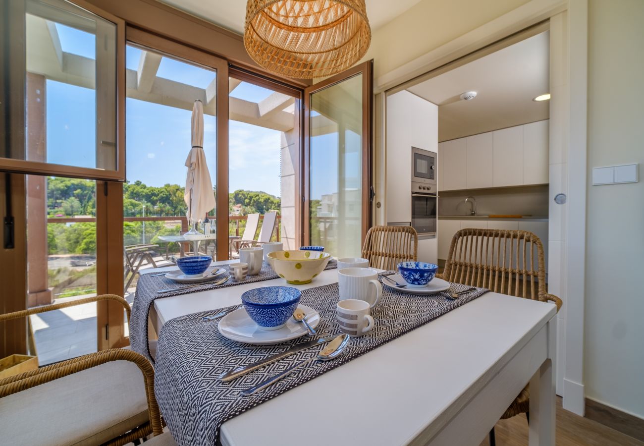 Apartamento em Javea / Xàbia - Golden Star Apartment Javea Arenal, with Terrace, AC and Community Pool