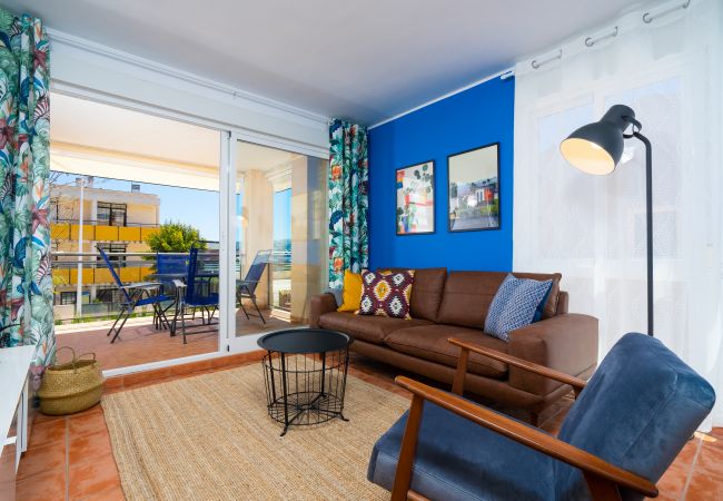 Apartment in Javea / Xàbia - Augusta Apartment Jávea Sur, Stylish with AC, Wifi, Terrace and Pool