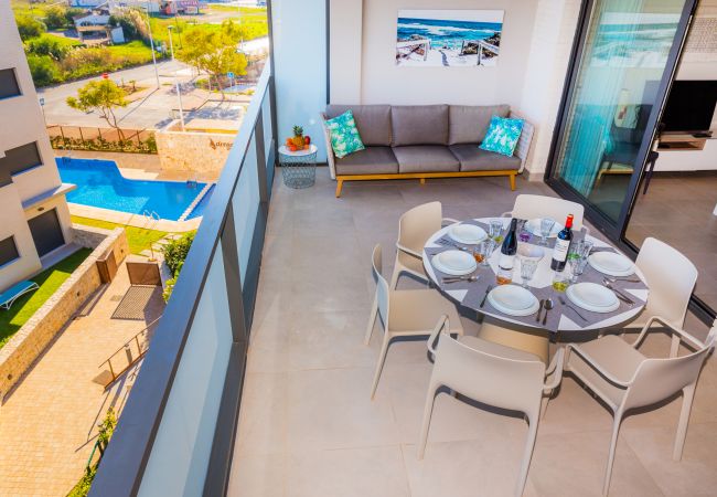 Апартаменты на Хавеа / Javea - Arenal Dream Penthouse I Javea Arenal , Lujoso con Azotea y a solo 150m de la Playa