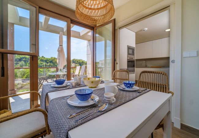 Апартаменты на Хавеа / Javea - Golden Star Apartment Javea Arenal, con Terraza, AC y Piscina Comunitaria